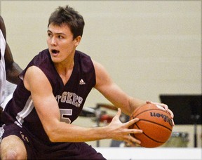 Gee-Gees' Brody Maracle led the way with 22 points in Saturday's win over Guelph. (James Park / Postmedia files)