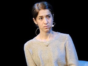 Author Nadia Murad is onstage during Glamour Celebrates 2017 Women Of The Year Live Summit at Brooklyn Museum on Nov. 13, 2017 in New York City. (Craig Barritt/Getty Images for Glamour)