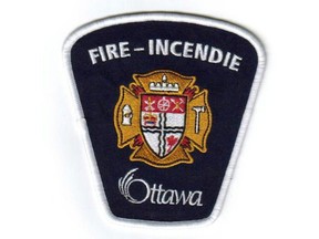Firefighters rescued a man from the Rideau River Wednesday morning.