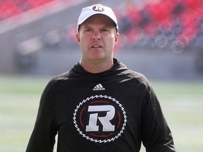 The Redblacks have had too many bye weeks for their liking lately, but they'd take one that would put them straight into the East final. 'One home game to get to the Grey Cup? I don't think you can beat that scenario,' said coach Rick Campbell.