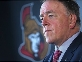 'We’re in the sports business and rumours happen, but there’s nothing to it,' said Sens president and CEO Tom Anselmi about speculation that the team is for sale.