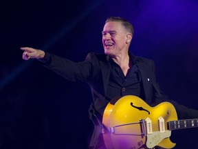 Bryan Adams performing at the Closing Ceremony of the Invictus Games in Toronto in October.