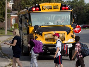 The city is almost ready to deploy the first of six cameras on school buses to catch motorists blowing through stop arms, councillors heard Wednesday.