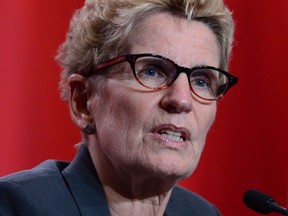 Ontario Premier Kathleen Wynne.