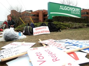 The strike by about 12,000 professors, part-time instructors, counsellors and librarians ended when the province passed back-to-work legislation in November.