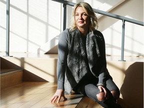 Terri Storey, who just released an app at SaaS North that will help people access mental health support.   Photo by Jean Levac/Ottawa Citizen Assignment number 128116