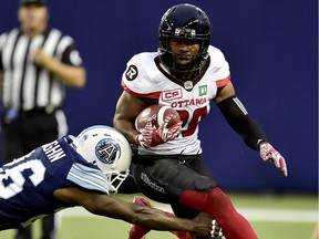 William Powell will continue to power the Redblacks' running game.