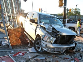 Car accident at the corner of Rideau and Augusta earlier this year.
Jean Levac/Postmedia