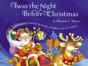 UPLOADED BY: Chris  Zdeb ::: EMAIL: czdeb@edmontonjournal.com ::: PHONE: 780-429-5226 ::: CREDIT: Supplied ::: CAPTION: Book cover of a smoke-free version of Twas the Night Before Christmas edited by Vancouver smoking cessation advocate Pamela McColl