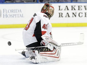 Goaltenders Craig Anderson and Mike Condon have become a little less consistent.