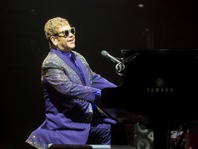 Elton John is scheduled to perform at Canadian Tire Centre in Ottawa on Sept. 28. Julie Jocsak/Postmedia files