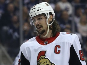 Ottawa Senators captain Erik Karlsson.