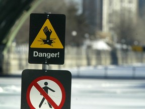 The Rideau Canal will be temporarily closed for skating.