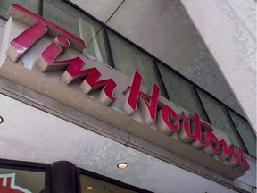 Tim Hortons head office quickly put out a statement in its defence, saying the actions of a 'rogue group' do not reflect the views of the company.