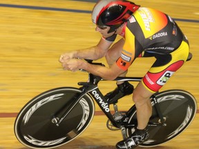 Ottawa’s Mike Nash started competitive cycling at 35 and is the Canadian men’s 50-54 age-group record holder and a former world record holder in the Day of the Hour competition, a one-hour, solo race around a 250-metre velodrome track. (Pascale Gervais Photo)