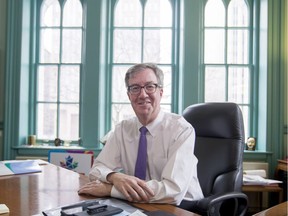 Ottawa Mayor Jim Watson in his office. January 11,2018.