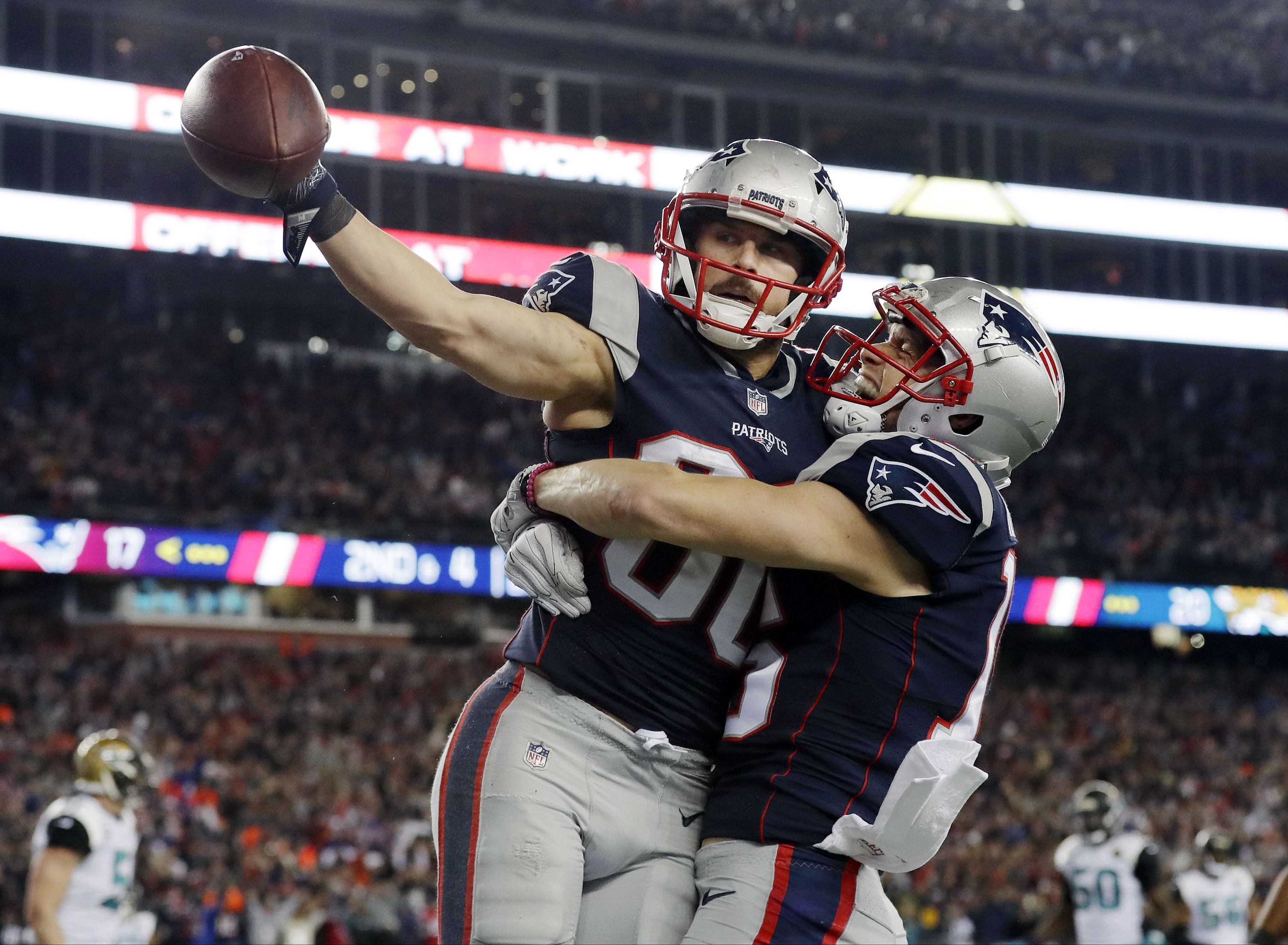 Pats WR Danny Amendola has a framed Eagles jersey in his house