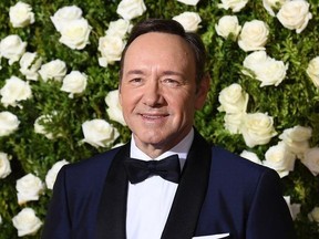 Host Kevin Spacey attends the 2017 Tony Awards - Red Carpet at Radio City Music Hall on June 11, 2017 in New York City.