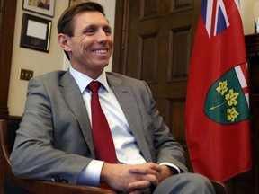 One-on-one with Patrick Brown, MPP and the leader of the Progressive Conservative Party in Toronto, Ont. on Monday December 18, 2017. Dave Abel/Toronto Sun/Postmedia Network