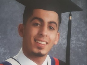 Tarek Dakhil, 23, was shot Tuesday night just steps from his Paul Anka Drive home in the courtyard of a co-operative housing complex.