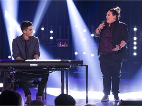 Ottawa-area musicians Elijah Woods and Jamie Fine perform on CTV's The Launch that aired on Wednesday night.
