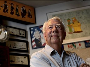 Mort Walker is shown in a file photo from August 2010. His death at age 94 was announced Saturday.