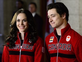 Prime Minister Justin Trudeau announces Canadian figure skaters Tessa Virtue and Scott Moir as Canada's flag bearers at next month's Winter Games in South Korea.