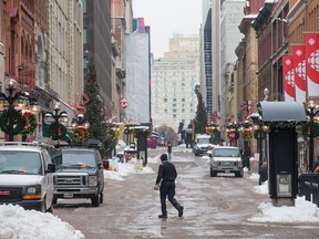 Sparks Street in a photo taken on Thursday. Wayne Cuddington/ Postmedia