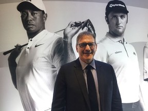 TaylorMade's Canadian president Dave Bradley is excited about the continued success of the brand in Canada. TIM BAINES/POSTMEDIA