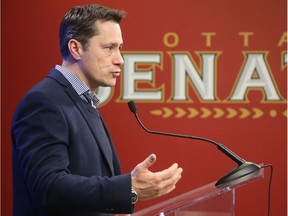 Head coach Guy Boucher said Saturday that a show of stability was important to any organization. Julie Oliver/Postmedia