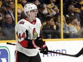 Senators centre Jean-Gabriel Pageau is a sought-after player ahead of the trade deadline. (AP PHOTO)