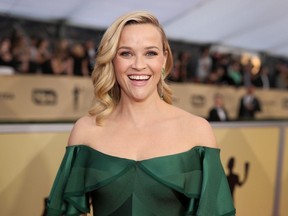 Actor Reese Witherspoon attends the 24th Annual Screen Actors Guild Awards at The Shrine Auditorium on January 21, 2018 in Los Angeles, California.