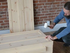 A New Brunswick-based woodworker is offering do-it-yourself casket kits. (Instagram)