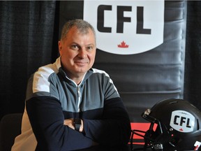 CFL commissioner Randy Ambrosie was in Ottawa on Friday as part of his cross-country tour. Scott Rowed/CFL photo