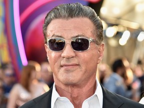 Actor Sylvester Stallone arrives at the premiere of Disney and Marvel's 'Guardians Of The Galaxy Vol. 2' at Dolby Theatre on April 19, 2017 in Hollywood, California. (Frazer Harrison/Getty Images)