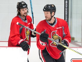 Marc Methot, a close friend of Erik Karlsson, found it odd playing for Dallas against his former teammate.