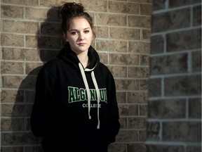 Alex Geoffrian, 17, was thrilled with her acceptance letter to Algonquin College in the fall, only to be disappointed soon after when her heritage stone masonry course was suspended by the college.