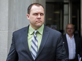 Craig Ruthowsky leaves the courthouse at 361 University Ave in Toronto, Ont. on March 12, 2018. (ERNEST DOROSZUK, Toronto Sun)