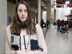 Third-year Carleton University student Della Woodger is unable to access counselling services to help manage her schoolwork or anxiety during the strike by support workers.