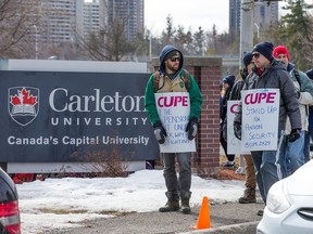 Carleton University support staff have gone on strike and are out on the picket lines for the foreseeable future with pensions being the major stumbling block.