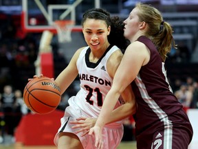 Carleton's Elizabeth Leblanc was named USports' women's defensive player of the year. (Julie Oliver/Postmedia)