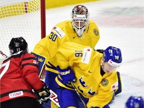 Goaltender Filip Gustavsson.