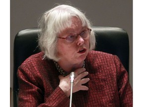 Otawa councillor Marianne Wilkinson during council at city hall in Ottawa On, Wednesday Aug 28, 2012.   Tony Caldwell/Ottawa Sun/QMI Agency