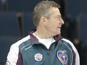 Peter Gallant, seen here at the 2008 Brier in Winnipeg, coached the South Korea women to an Olympic silver medal last month.