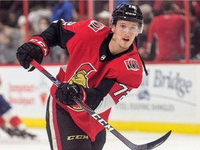 Senators defenceman Thomas Chabot.