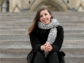 Katie Gibbs of Evidence for Democracy photographed Wednesday, Nov. 18, 2015 on Parliament Hill.