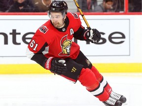 Mark Stone tried hard to make it back before the end of the season, but his injured ankle wasn't co-operating.