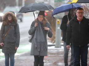 The morning commute in Ottawa has been consistently messy as well.