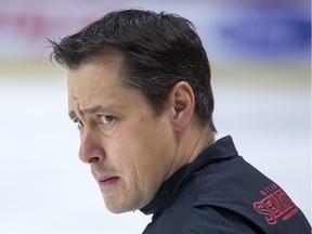 Ottawa Senators head coach Guy Boucher made sure to speak with his own family members after hearing the tragic news from Saskatchewan. Wayne Cuddington/Postmedia