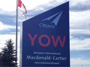Macdonald-Cartier International Airport in Ottawa.